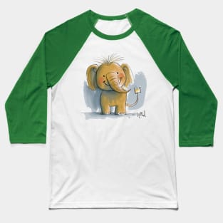 éléphant Art Baseball T-Shirt